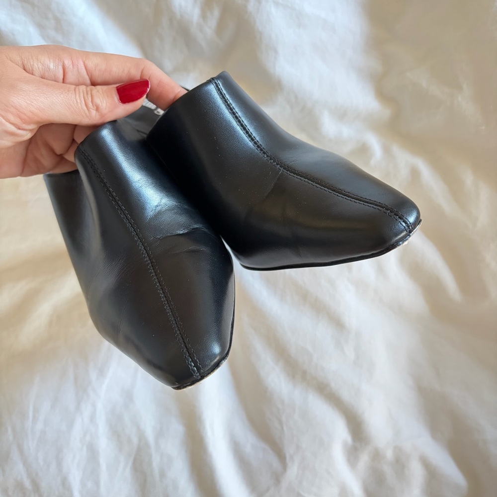 Cult Gaia // Tassie Mule Black Heels with Tassels - Picture 6 of 7